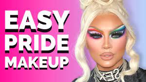 drag makeup too hard easy pride makeup