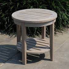 Mayview Teak Solid Wood Side Table