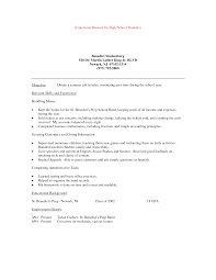 Simple Resume Template For High School Students Job Ideas