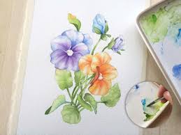 Visualizza altre idee su fiori, decorazioni, disegno fiori. Dipingere Una Viola Con Gli Acquerelli Momarte