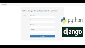 python django simple registration and