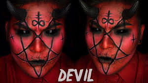 devil halloween costume makeup