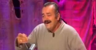 Better known by his nickname el risitas, meaning giggles, the comedian became known on the internet as spanish laughing guy. 6axfesl8vpgxsm