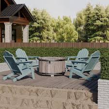 Casainc 36 In 5 Piece Metal Patio Fire