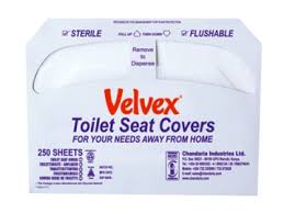 Velvex Toilet Seat Cover Liners