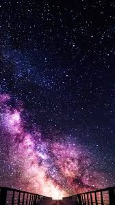 starry night sky scenery 4k wallpaper