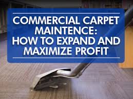 commercial carpet maintenance how