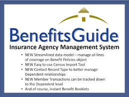 Four basic adoption criteria need to be considered before choosing insurance management suites. Benefitsguide Insurance Agency Management System Benefitsguide Appexchange