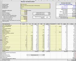 free excel construction templates for
