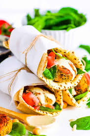 healthy falafel wrap the picky eater