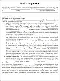 Free Purchase Agreement Template Gtld World Congress