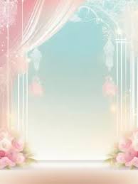 wedding background with flowers add
