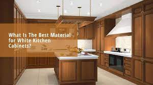 material for white kitchen cabinets
