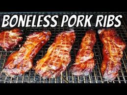 We use our special pork dry rub made with a sweet and spicy blend of herbs and spices of brown sugar, paprika, fresh cracked black pepper, kosher salt, garlic powder, onion powder, and cayenne pepper. How To Make Boneless Pork Ribs Green Mountain Grill Youtube