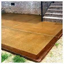 Full Package Stained Concrete For Outside