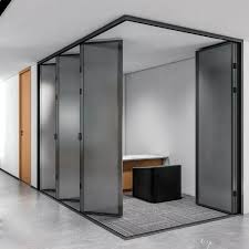 Sliding Folding Glass Door Partition