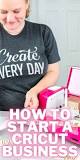 Can you make a business with Cricut?