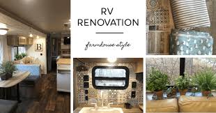 Rv Renovation Farmhouse Style