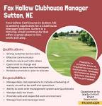 Fox Hollow Golf Course | Sutton NE