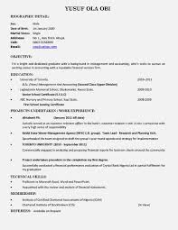 I am a recent bachelor of commerce graduate with a major in accounting, seeking the opportunity to implement. Http Information Gate Net Resume Letter Cv Samples For Fresh Graduates In Nigeria Job Resume Examples Good Objective For Resume Good Cv