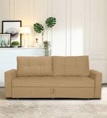 Buy Ines Fabric Pull Out Sofa Cum Bed