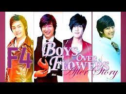 f4 after story boys over flowers 꽃보다