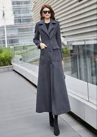 Long Gray Wool Coat Women S Wool Coat