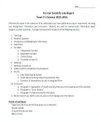 Formal Report Template Microsoft Word Writing Business Reports