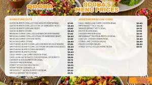 updated qdoba menu s rewards