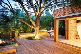 Modern Backyard Deck Designs Backyard
