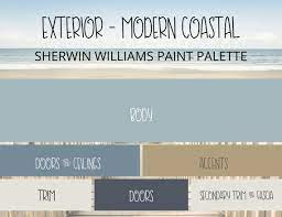 Exterior Modern Coastal Paint Colors