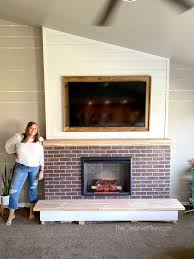 How To Build A Diy Built In Fireplace