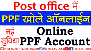 open ppf account in post office