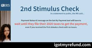 Congress proposed the stimulus checks and stimulus packages in march. Payment Status 2 Not Available Will Not Receive Automatically Where S My Refund