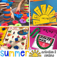 Summer Activities Centers For Little Learners Pocket Of