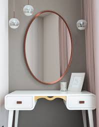 Mirror Oval Copper Mirrorforyou Co Uk