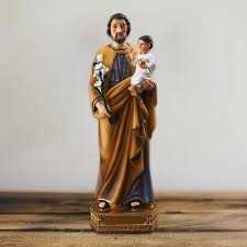 statue de saint joseph et de l enfant