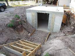 building an underground bunker