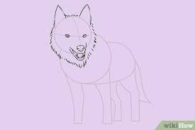Hey tout le monde voici un ptit loup facile à réaliser j'ai mis ça pour vous aider, bonne vidéo : 4 Manieres De Dessiner Un Loup Wikihow