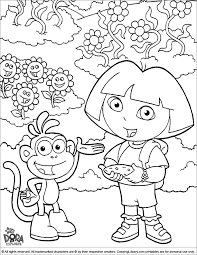 Most kids like coloring pages that feature one of the popular television characters with the popular cartoon dora the explorer being appropriate for kids from all age gatherings, these coloring pages permit kids to go on an experience with dora to accomplish certain objectives and. Dora The Explorer Printable Coloring Page Coloring Library