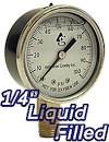 Water well pressure gauge