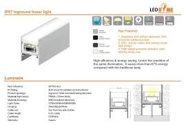 seamless jointing led linear light
