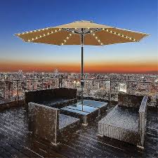 Solar Umbrella String Lights 104 Leds