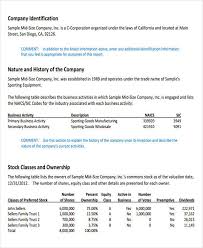 Business Report Template   Sample Business Templates