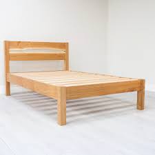 live edge oak bed frame 01