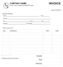 Invoice Template For Freelance Work Work Receipt Template Work