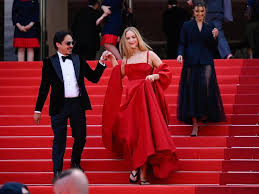 flip flops on the cannes red carpet