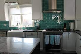 Everyone work differently this is how i tile a kitchen backsplash no copyright intended on the music playing in the background. Teal Tile Backsplash Kitchen Ideas Photos Houzz