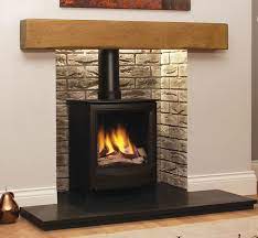 Oak Effect Fire Resistant Mantel And