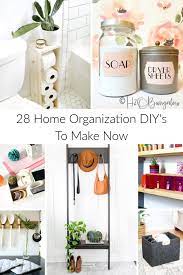 creative diy home organization ideas